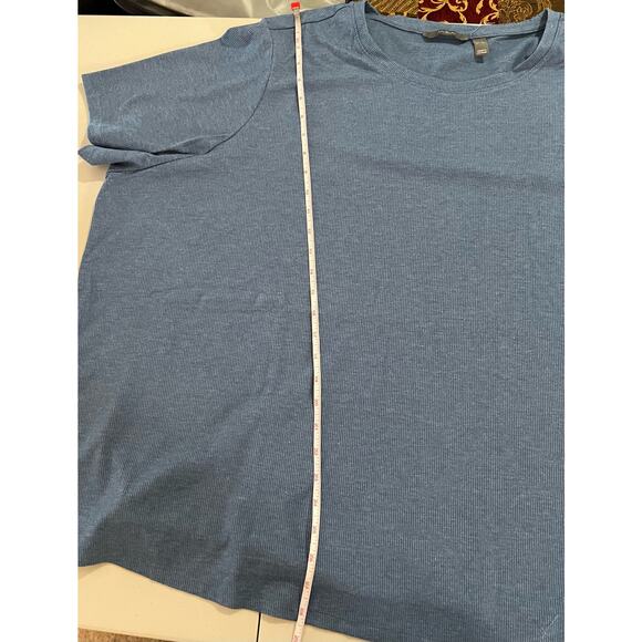 Anybody Ribbed Hacci Short Sleeve & Flare Pant Lounge Set BLUE NWOT SIZE PLUS 5X - Picture 8 of 12